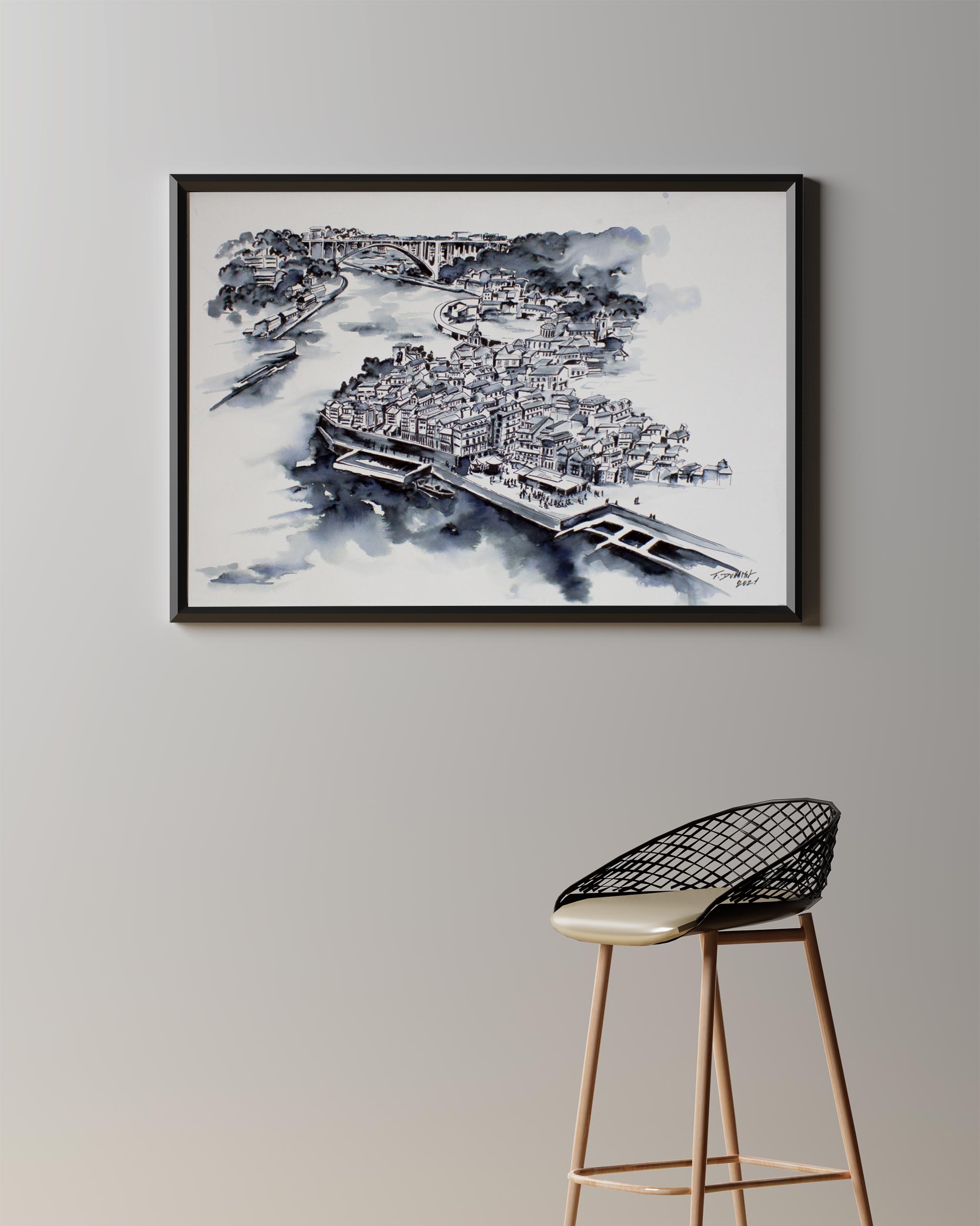 Overlooking Porto